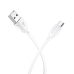 Кабель USB/micro-USB 1 м BOROFONE BX19 2.4 A білий Кабель USB/micro-USB 1 м BOROFONE BX19 2.4 A білий