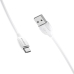 Кабель USB/micro-USB 1 м BOROFONE BX19 2.4 A білий Кабель USB/micro-USB 1 м BOROFONE BX19 2.4 A білий