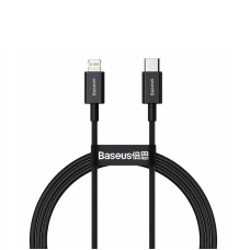 Кабель Type-C/Apple Lightning 2 м Baseus Superior 20 Вт чорний