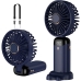 Вентилятор портативний Mini fan AND XL-880 діаметр 9 см з підставкою для телефону та дисплеєм синій Вентилятор портативний Mini fan AND XL-880 діаметр 9 см з підставкою для телефону та дисплеєм синій