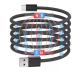 Кабель USB/Type-C 1 м NN SN1 Magnetic 100 Вт чорний Кабель USB/Type-C 1 м NN SN1 Magnetic 100 Вт чорний