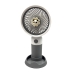 Вентилятор портативний Mini-Fan YM88154 діаметр 8.5 з підставкою білий з сірим Вентилятор портативний Mini-Fan YM88154 діаметр 8.5 з підставкою білий з сірим