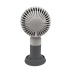 Вентилятор портативний Mini-Fan YM88154 діаметр 8.5 з підставкою білий з сірим Вентилятор портативний Mini-Fan YM88154 діаметр 8.5 з підставкою білий з сірим