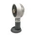 Вентилятор портативний Mini-Fan YM88154 діаметр 8.5 з підставкою білий з сірим Вентилятор портативний Mini-Fan YM88154 діаметр 8.5 з підставкою білий з сірим