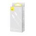 Кабель Type-C/Apple Lightning 1 м Baseus Dynamic 20 Вт білий Кабель Type-C/Apple Lightning 1 м Baseus Dynamic 20 Вт білий