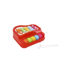 Іграшковий ксилофон-фортепіано Technok Toys 8201Т 20 см помаранчевий