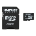 Карта пам'яті 32 GВ Patriot LX Series MicroSDHC UHS-1 Class 10 з адаптером чорний Карта пам'яті 32 GВ Patriot LX Series MicroSDHC UHS-1 Class 10 з адаптером чорний