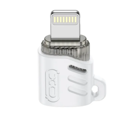 Перехідник Apple Lightning M/USB Type-C F XO NB256E білий