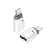 Перехідник Apple Lightning M/USB Type-C F XO NB256E білий Перехідник Apple Lightning M/USB Type-C F XO NB256E білий