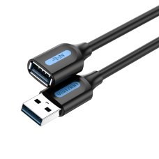 Кабель подовжувач USB/USB 0.5 м Vention Extension Cable чорний