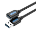 Кабель подовжувач USB/USB 0.5 м Vention Extension Cable чорний Кабель подовжувач USB/USB 0.5 м Vention Extension Cable чорний