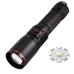 Ліхтар ручний акумуляторний X-BALOG BL-S009-P50 з ремінцем чорний
