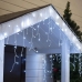 Світлодіодна гірлянда-бахрома вулична білий дріт 120 LED Euro Led ліхтарики 3 м білий Світлодіодна гірлянда-бахрома вулична білий дріт 120 LED Euro Led ліхтарики 3 м білий