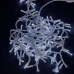 Світлодіодна гірлянда-бахрома вулична білий дріт 120 LED Euro Led ліхтарики 3 м білий Світлодіодна гірлянда-бахрома вулична білий дріт 120 LED Euro Led ліхтарики 3 м білий
