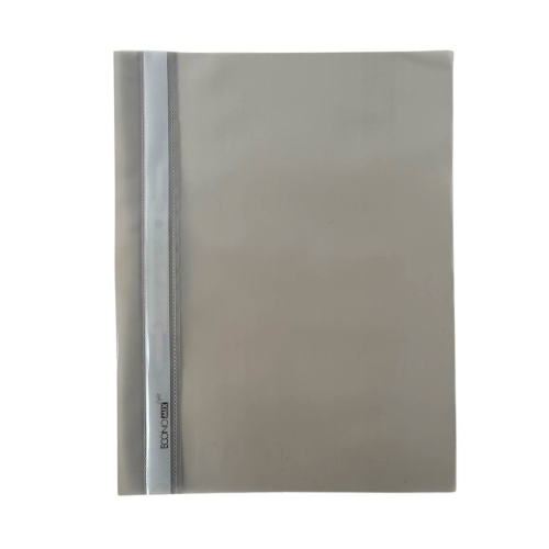 Папка-швидкозшивач А4 Economix Light Е38503-10 пластик сірий