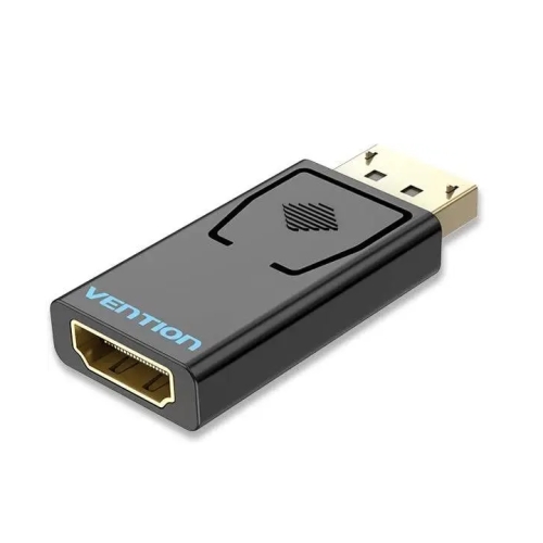 Перехідник DP M/HDMI F Vention HBKB0 чорний