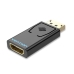 Перехідник DP M/HDMI F Vention HBKB0 чорний