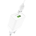 Зарядний пристрій з кабелем USB/micro-USB 1 м BOROFONE ВА47А Mighty 18 W 9 V 2 А білий Зарядний пристрій з кабелем USB/micro-USB 1 м BOROFONE ВА47А Mighty 18 W 9 V 2 А білий