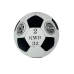 М'яч футбольний №2 OFFICIAL 2502-20 білий з чорним М'яч футбольний №2 OFFICIAL 2502-20 білий з чорним