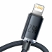 Кабель USB/Apple Lightning 2 м Baseus Crystal Shine 2.4 А чорний Кабель USB/Apple Lightning 2 м Baseus Crystal Shine 2.4 А чорний
