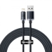 Кабель USB/Apple Lightning 2 м Baseus Crystal Shine 2.4 А чорний Кабель USB/Apple Lightning 2 м Baseus Crystal Shine 2.4 А чорний