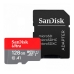 Карта пам'яті 128 GB San Disk Ultra MicroSDXC UHS-1 Class 10 A1 з адаптером червоний з сірим Карта пам'яті 128 GB San Disk Ultra MicroSDXC UHS-1 Class 10 A1 з адаптером червоний з сірим