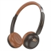 Навушники бездротові накладні Hoco W62 Verso Retro Bluetooth коричневий Навушники бездротові накладні Hoco W62 Verso Retro Bluetooth коричневий