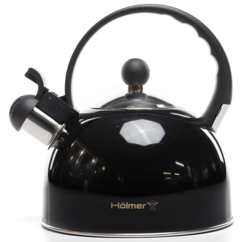 Чайник для плити Hölmer WK-6320-BCSB Cloud нержавіюча сталь 2 л чорний