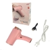 Фен дорожній Portable Hair Dryer 500 Вт бездротовий 2600 mAh рожевий Фен дорожній Portable Hair Dryer 500 Вт бездротовий 2600 mAh рожевий