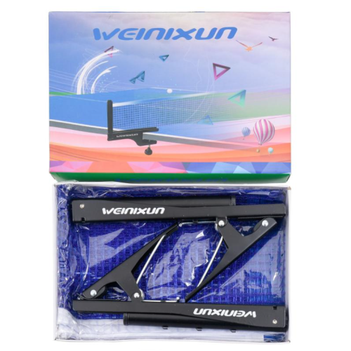 Сітка тенісна Weinixun SL-W203 з кріпленням 175 х 15 см синій