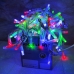 / Світлодіодна гірлянда-бахрома дощик білий дріт 120 LED Magic Lights 3 м вулична мульти