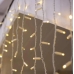 / Світлодіодна гірлянда-бахрома дощик білий дріт 120 LED Magic Lights 3 м вулична теплий білий / Світлодіодна гірлянда-бахрома дощик білий дріт 120 LED Magic Lights 3 м вулична теплий білий