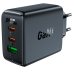Зарядний блок живлення 2хType-C+USB ACEFAST A41 GaN 65 W 3.5 A чорний Зарядний блок живлення 2хType-C+USB ACEFAST A41 GaN 65 W 3.5 A чорний