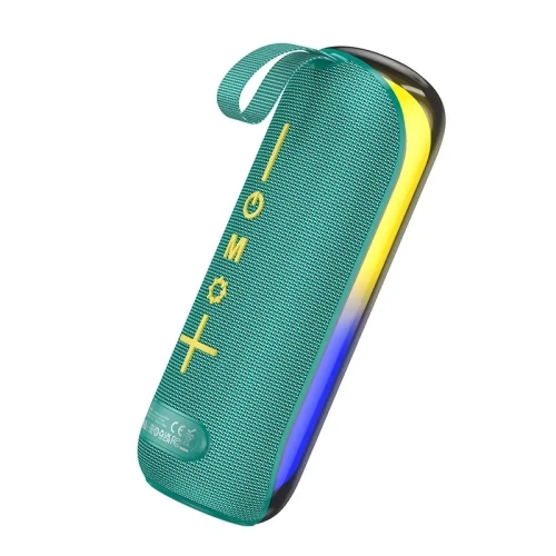 Колонка портативна BOROFONE BR44 Bluetooth LED FM зелений