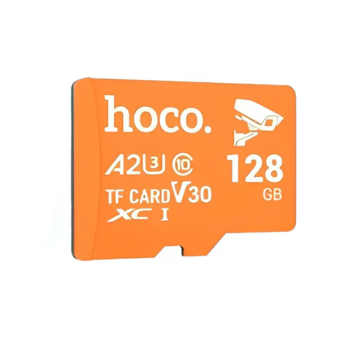 Карта пам'яті 128 GB Hoco MicroSDXC UHS-I (U3) Class 10 помаранчевий