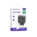 Зарядний блок живлення 2xType-C+USB BOROFONE BAS34A Treasure 65 W 20 V 3.25 A чорний Зарядний блок живлення 2xType-C+USB BOROFONE BAS34A Treasure 65 W 20 V 3.25 A чорний