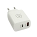 Зарядний блок живлення Type-C+USB WUW C172 20 W 3 А білий Зарядний блок живлення Type-C+USB WUW C172 20 W 3 А білий