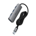 USB-хаб зовнішній 4 порти ACEFAST J17 1 м сріблястий USB-хаб зовнішній 4 порти ACEFAST J17 1 м сріблястий
