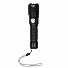 Ліхтар ручний акумуляторний Bailong BL-611-P50 з ремінцем чорний