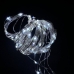 Світлодіодна гірлянда-завіса мідний дріт 160 LED Copper USB з пультом крапля 2 х 2 м білий