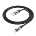 Кабель USB/Type-C 1 м BOROFONE BX101 Creator 3 А чорний з сірим Кабель USB/Type-C 1 м BOROFONE BX101 Creator 3 А чорний з сірим