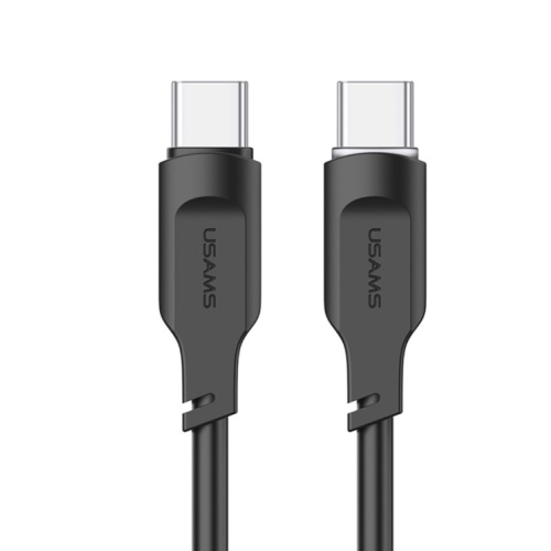 Кабель Usams US-SJ567 Type-C To Type-C PD 100W Data Cable Lithe Series 1.2m Black new
