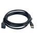 Кабель подовжувач USB/USB 2 м UGREEN US129 чорний Кабель подовжувач USB/USB 2 м UGREEN US129 чорний