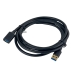 Кабель подовжувач USB/USB 2 м UGREEN US129 чорний Кабель подовжувач USB/USB 2 м UGREEN US129 чорний