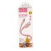 / Кабель HOCO X97 Crystal color silicone charging data cable Type-C light pink new / Кабель HOCO X97 Crystal color silicone charging data cable Type-C light pink new