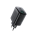 Зарядний блок живлення 2хType-C+USB ACEFAST A108 GaN 67 W 20 V 3.35 A чорний