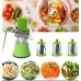 / Овочерізка Kitchen Master мультислайсер для овочів і фруктів, зелений
