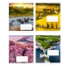 Зошит 24 аркуші клітинка # Поліграфіст 744 Wanderlust Зошит 24 аркуші клітинка # Поліграфіст 744 Wanderlust