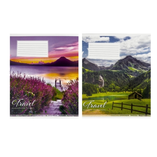 Зошит 36 аркушів клітинка # Поліграфіст 845 Travel