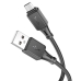 Кабель USB/micro-USB 1 м Hoco X101 Assistant 2.4 А чорний Кабель USB/micro-USB 1 м Hoco X101 Assistant 2.4 А чорний
